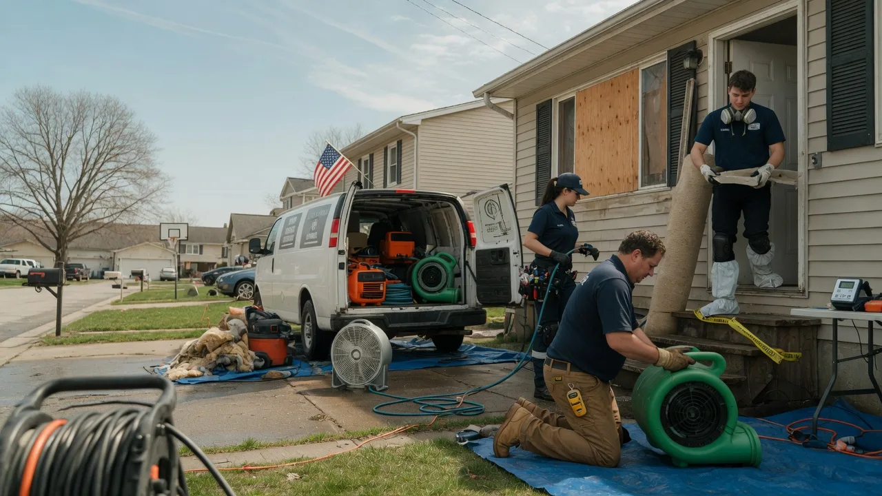 Water Damage Restoration in Haven, KS near me